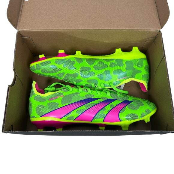 Adidas Predator League FG Generation Soccer Cleats Men's 11 Shoes Green ID0701 - Picture 2 of 9